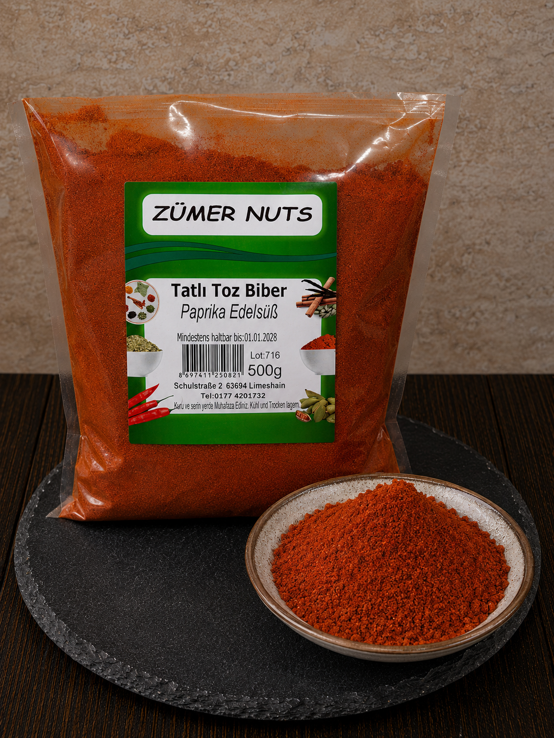 Tatlı Toz Biber (Paprika Edelsüß)
